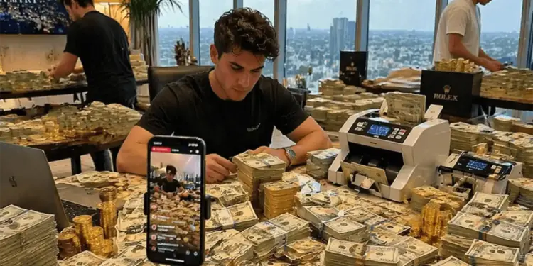 Fake Money auf Social Media